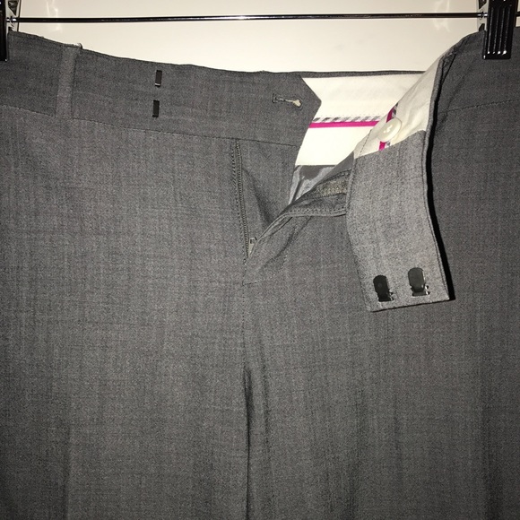 Banana Republic Martin Fit Grey Dress Pant - Picture 2 of 4